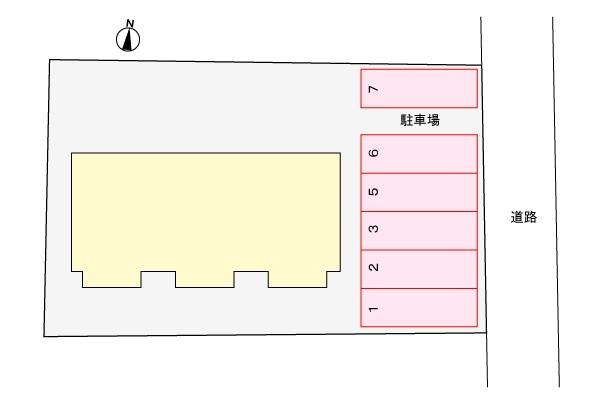 グリーンハイツ（102） 駐車場