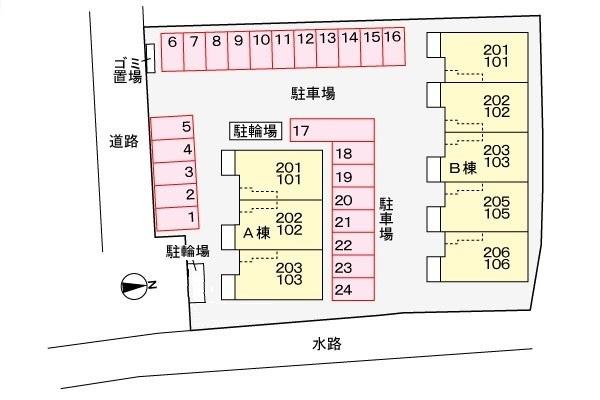 アルデバランＡ 駐車場