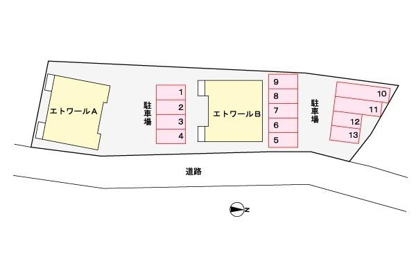 エトワール　A 駐車場