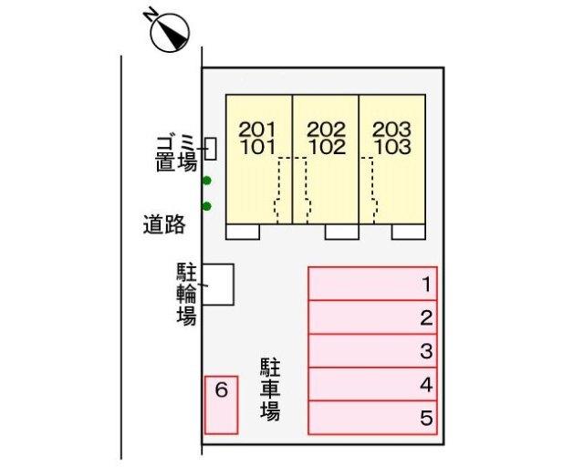 カンピオーネ 駐車場