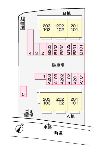 エバグリーンB　 駐車場