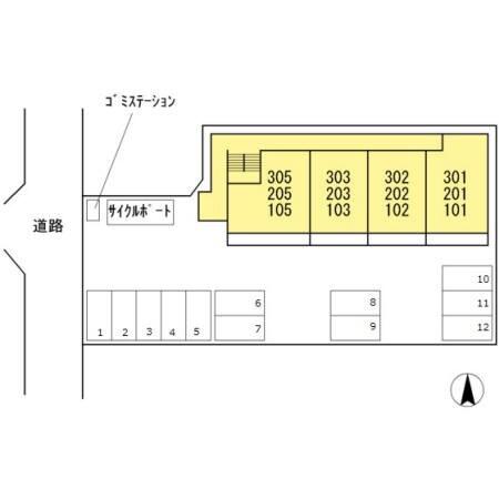 ピーノグランデ 駐車場