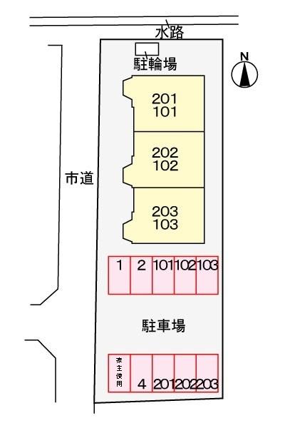 NAGAOKA１９９７ 駐車場
