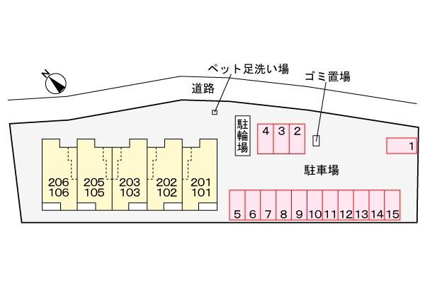 アルバータ　セレーノ 駐車場