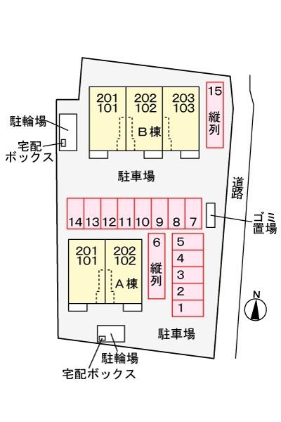 パン・カオレＢ 駐車場