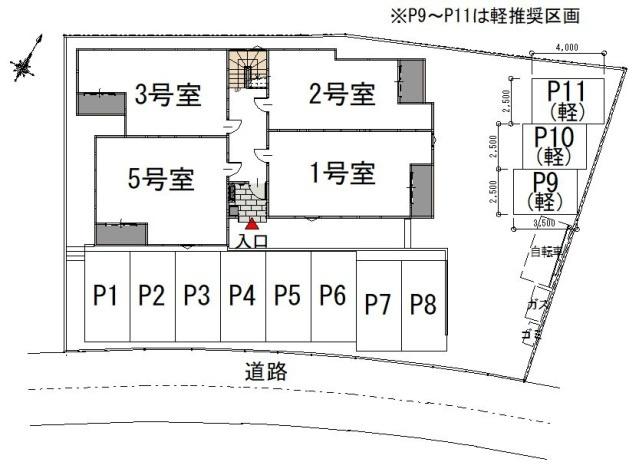 REGALEST 藤原光町 駐車場