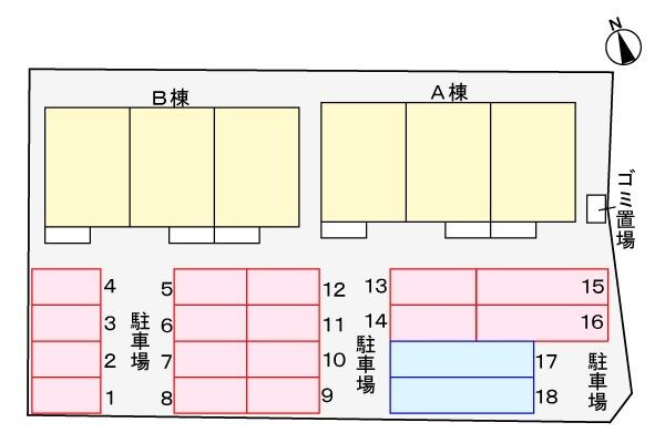 ソレアード・ビュー　Ｂ 駐車場