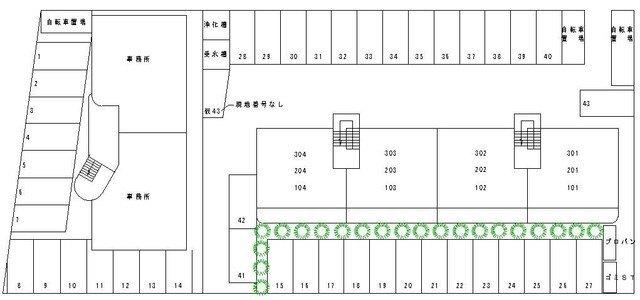 サンライズパレス（304） 駐車場