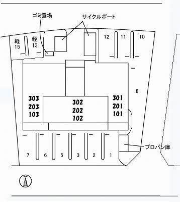 ラフィネ・エスト竹田 物件画像