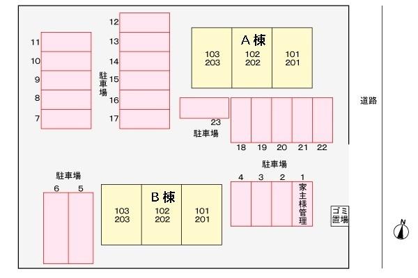 サニーグリーンB棟 物件画像