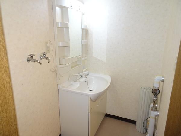 札幌市厚別区厚別西二条アパート 洗面