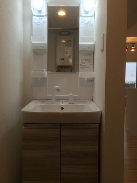 札幌市厚別区厚別中央二条マンション 洗面