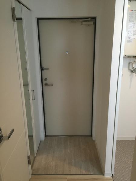 札幌市厚別区厚別中央二条マンション 玄関