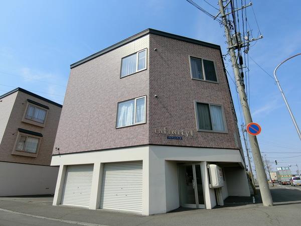 札幌市厚別区厚別西四条アパート 外観