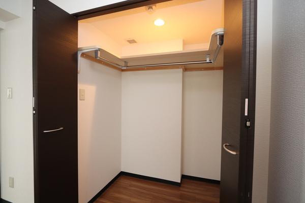 札幌市厚別区厚別南マンション 収納