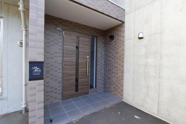 札幌市厚別区厚別中央二条マンション エントランス