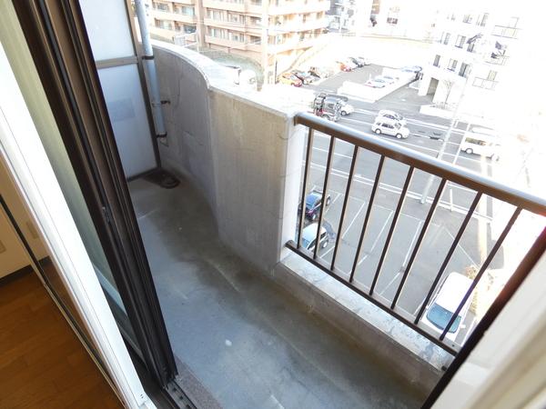 札幌市厚別区厚別中央一条マンション バルコニー