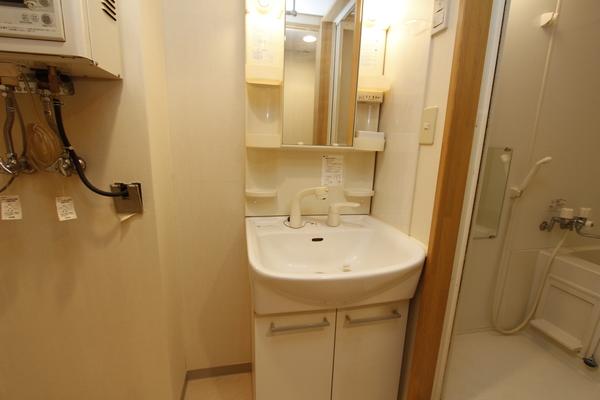 札幌市厚別区青葉町マンション 洗面