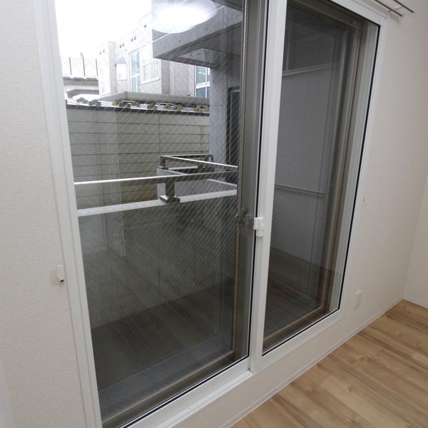 札幌市厚別区厚別中央三条マンション バルコニー