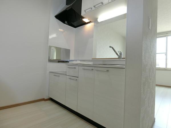北広島市広葉町アパート キッチン