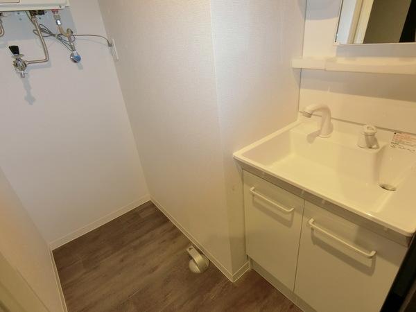 札幌市厚別区厚別中央二条マンション 洗面