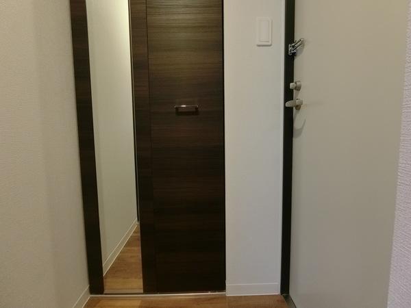 札幌市厚別区厚別中央二条マンション 玄関