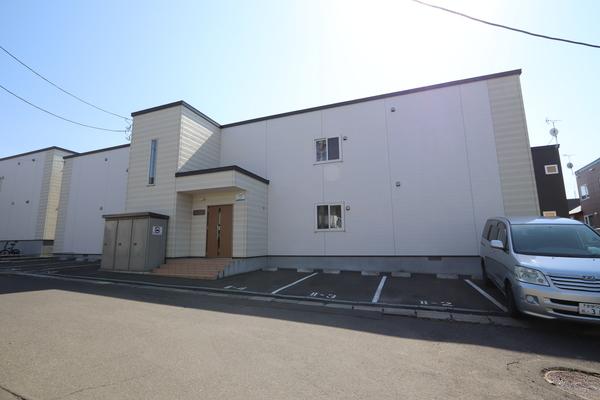 北広島市大曲南ヶ丘アパート 外観
