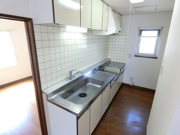 札幌市厚別区厚別中央一条アパート キッチン