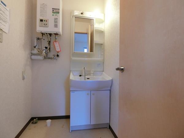 札幌市清田区平岡三条アパート 洗面