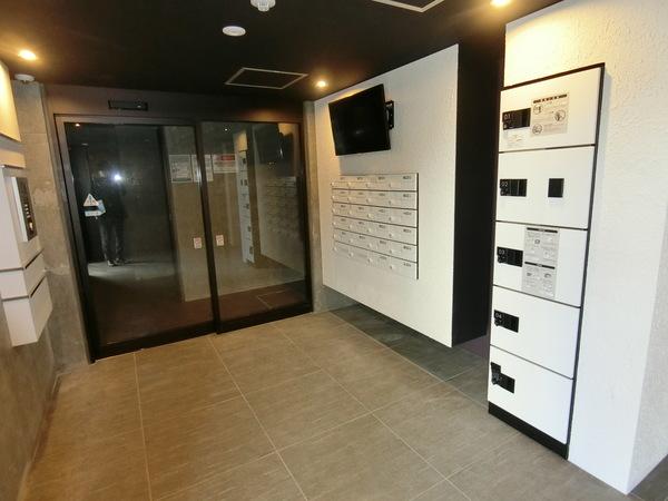 札幌市厚別区厚別中央三条マンション ロビー