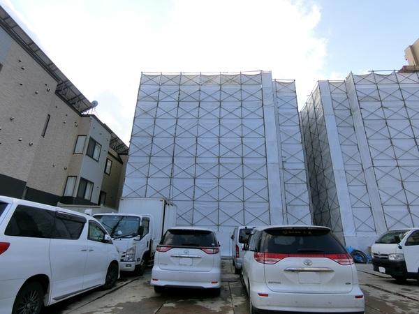 札幌市厚別区厚別東四条マンション 駐車場
