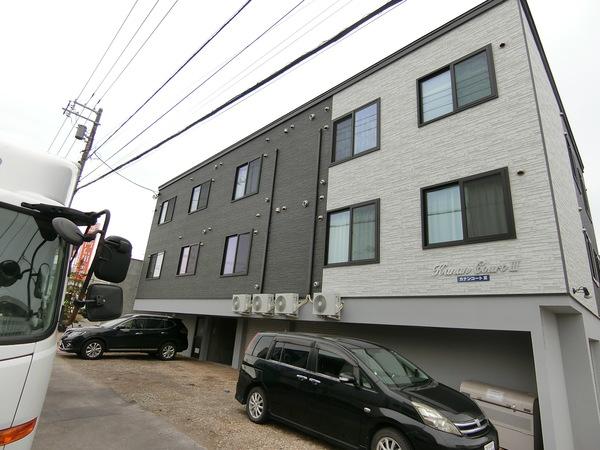 札幌市厚別区厚別西三条アパート 外観