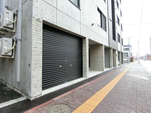 札幌市厚別区厚別中央三条マンション 駐車場
