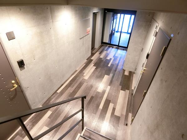 札幌市厚別区厚別中央三条マンション ロビー