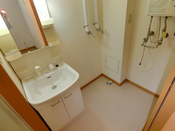 北広島市大曲南ヶ丘アパート 洗面