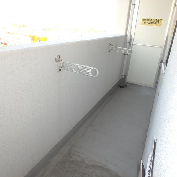 札幌市厚別区厚別中央一条マンション バルコニー