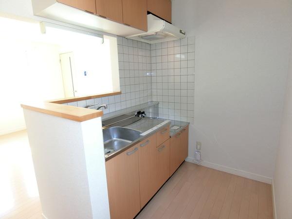 札幌市厚別区厚別中央五条アパート キッチン