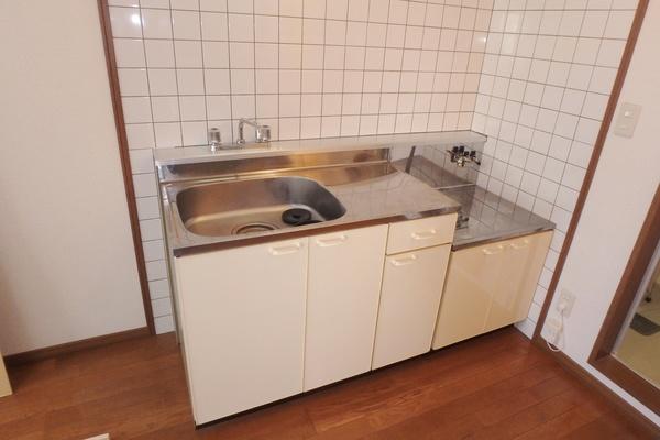 札幌市厚別区厚別南アパート キッチン