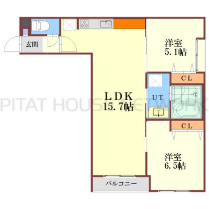  間取り図写真