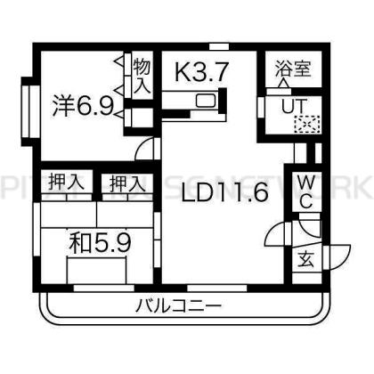 間取り図写真