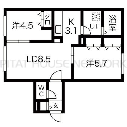  間取り図写真