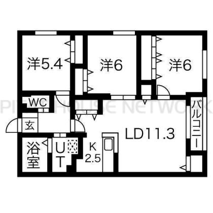  間取り図写真