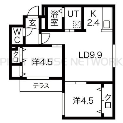  間取り図写真