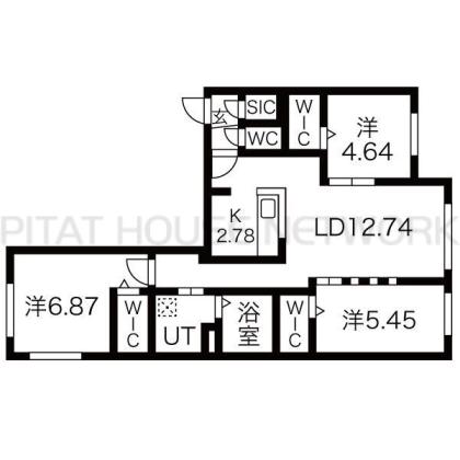  間取り図写真