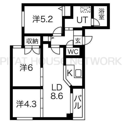  間取り図写真