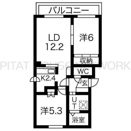  間取り図写真