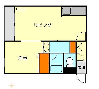 札幌市厚別区厚別中央三条マンション 間取り図画像