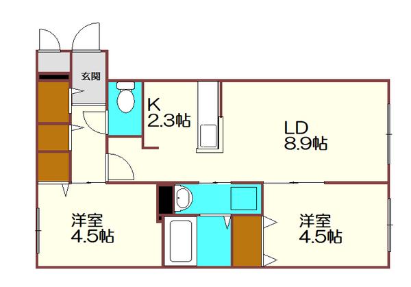  間取り図写真