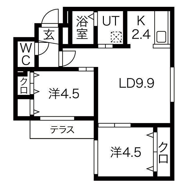  間取り図写真