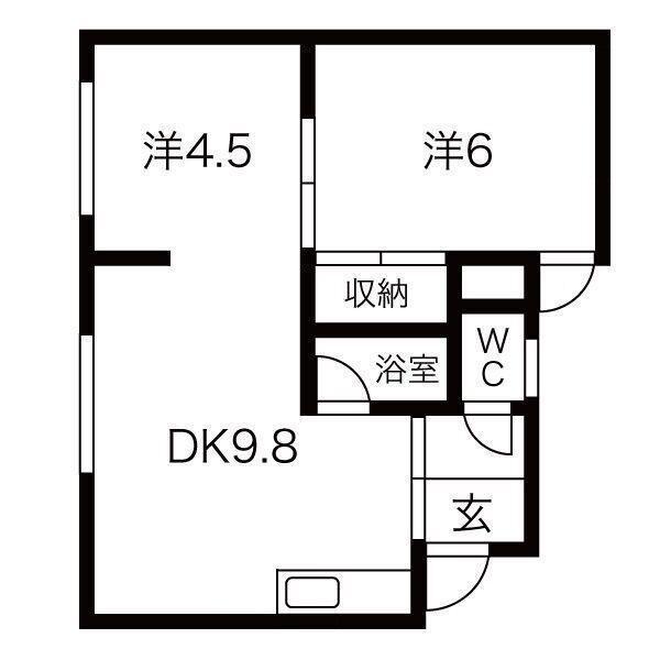  間取り図写真